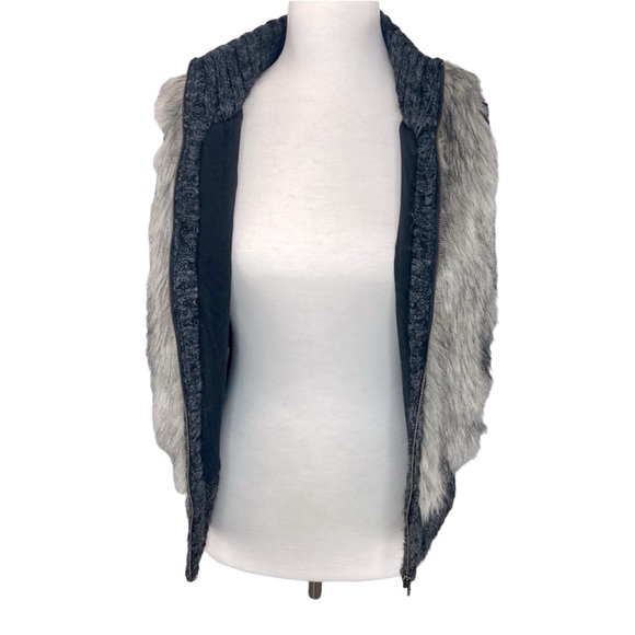 Loft Sleeveless Faux Fur Sweater - Picture 5 of 8